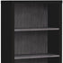 11.75" x 23.75" x 47.5" Cappuccino Particle Board Adjustable Shelves Bookshelf